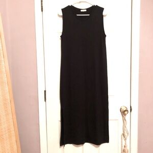 Rag & Bone Long Tank Dress T-shirt side slits sz S